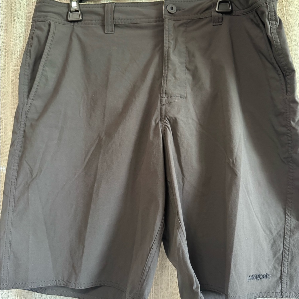 Patagonia Men's Flat-Front Shorts — Black